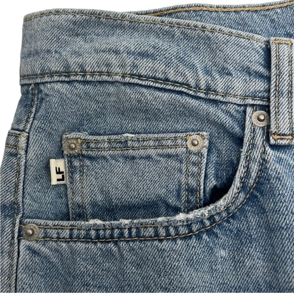 Lovers and Friends X Revolve Lennon Super High Rise Barrel Jeans Size 23 - Picture 7 of 16